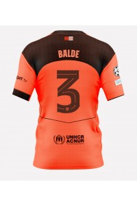 Barcelona Alejandro Balde #3 Fotballdrakt Tredje Klær 2025-26 Korte ermer